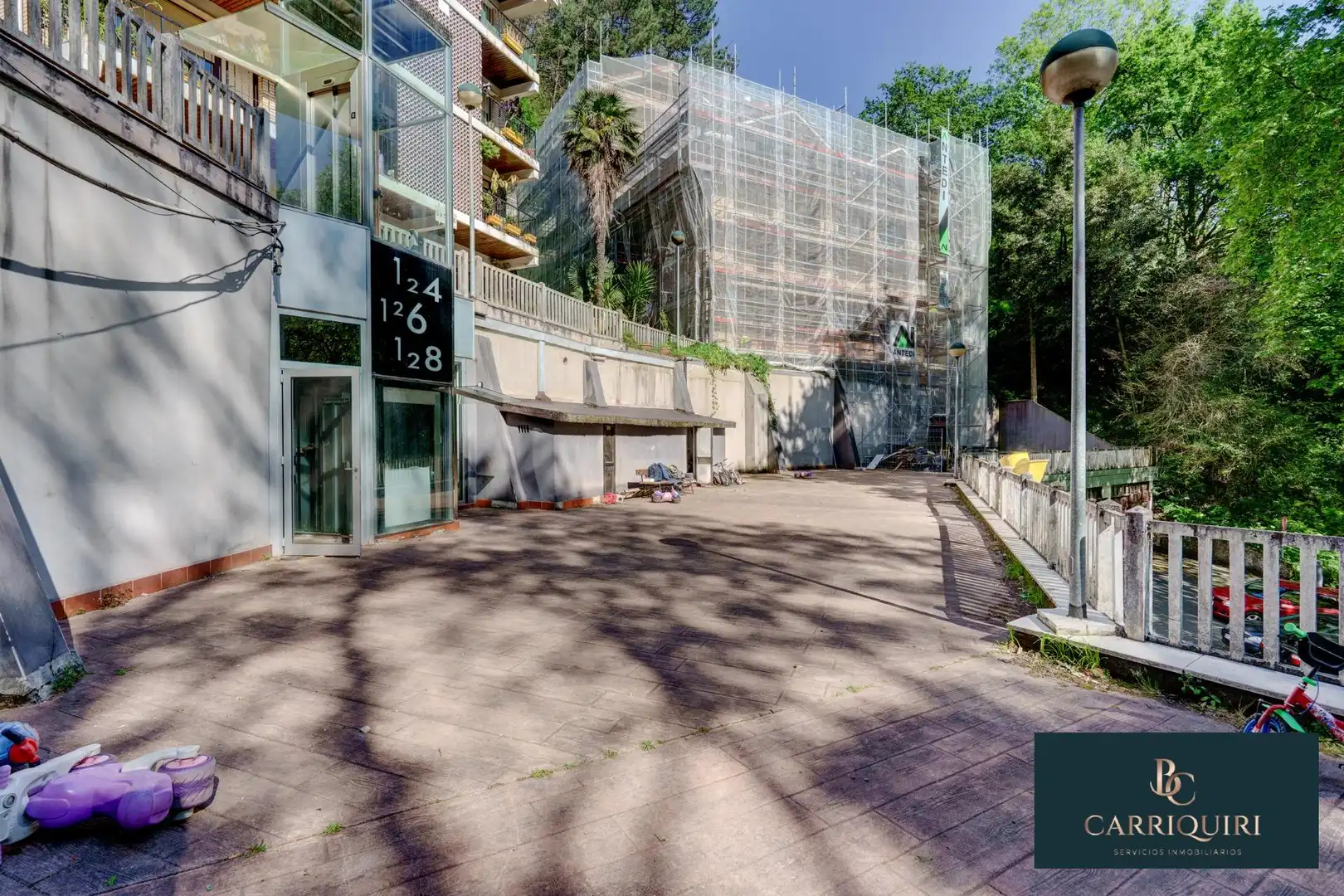 Vista exterior de Ático en venta en Donostia - San Sebastián 