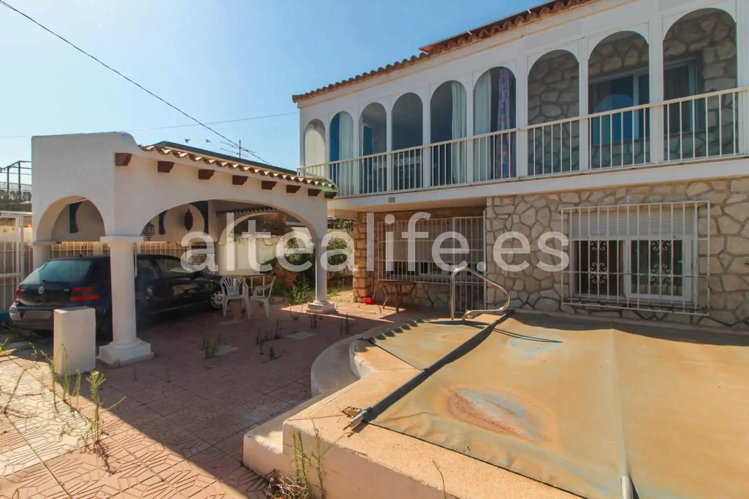 Vista exterior de Casa o chalet en venta en Altea con Aire acondicionado, Calefacción y Terraza