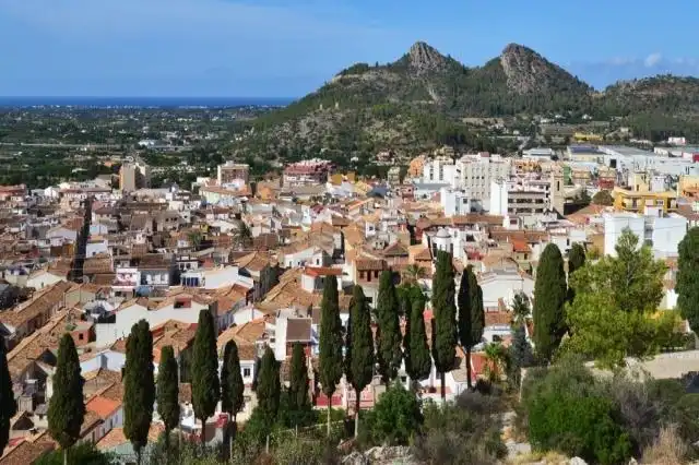 Vista exterior de Piso en venta en Pedreguer con Terraza y Piscina comunitaria