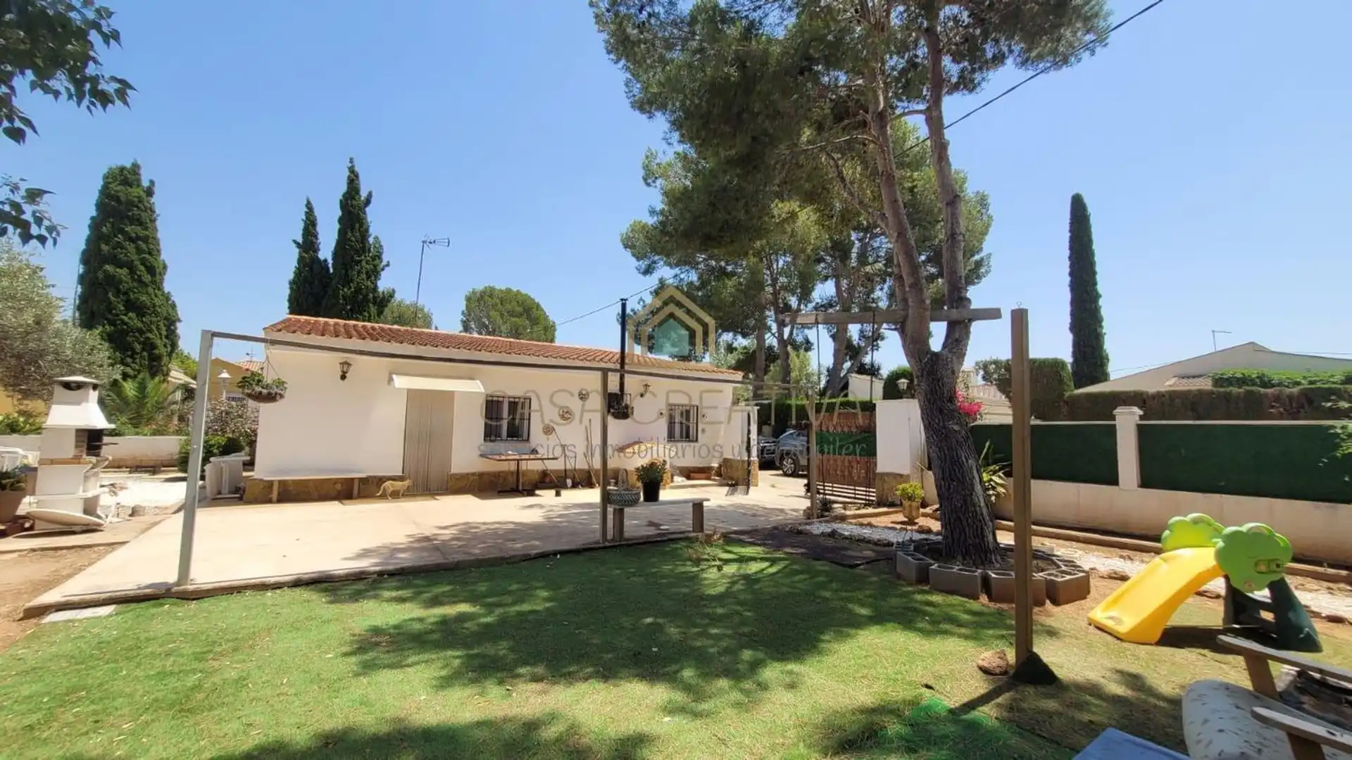 Jardín de Casa o chalet en venta en Bétera con Aire acondicionado, Calefacción y Jardín privado