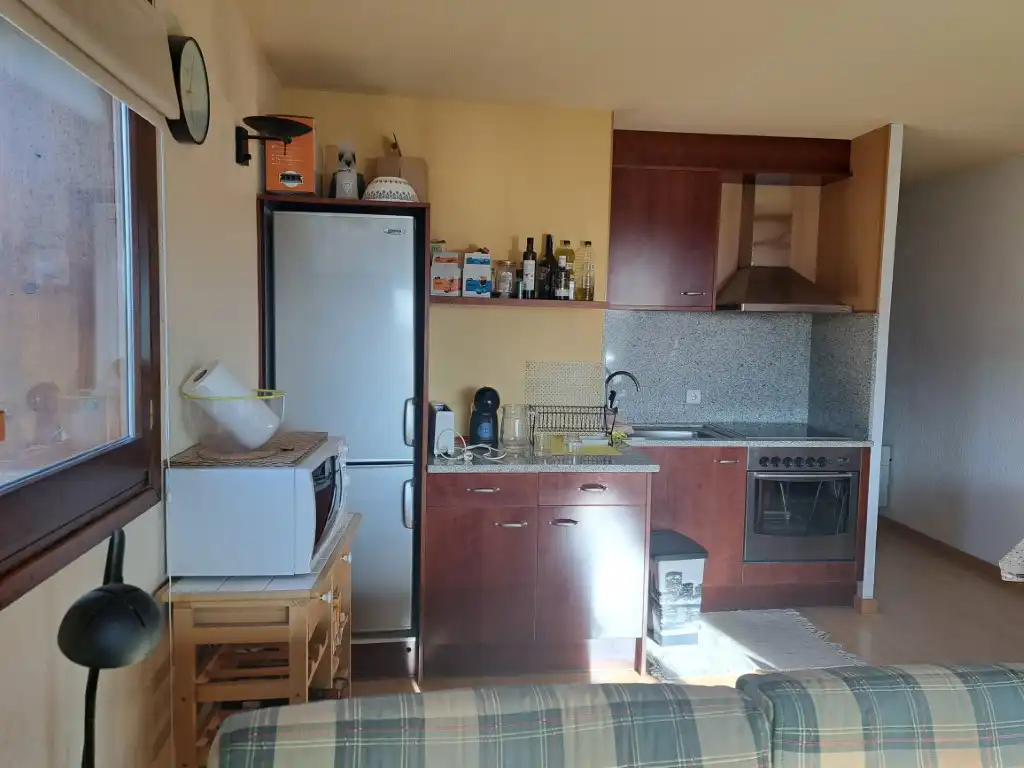 Cocina de Dúplex de alquiler en Puigcerdà con Calefacción, Parquet y Terraza