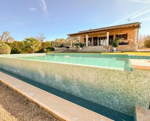 Swimming pool of Country house for sale in Sineu  with Air Conditioner, Terrace and Swimming Pool