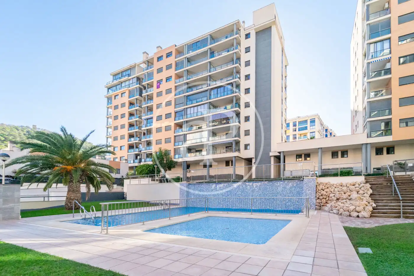 Piscina de Pis en venda en Villajoyosa / La Vila Joiosa amb Calefacció, Jardí privat i Terrassa