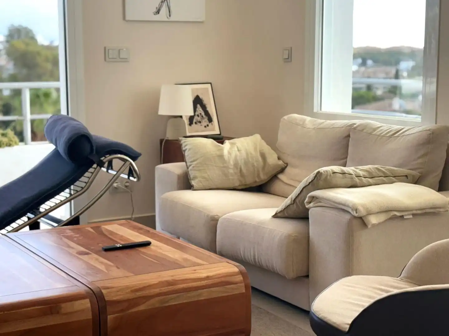Sala de estar de Ático en venta en Marbella con Terraza