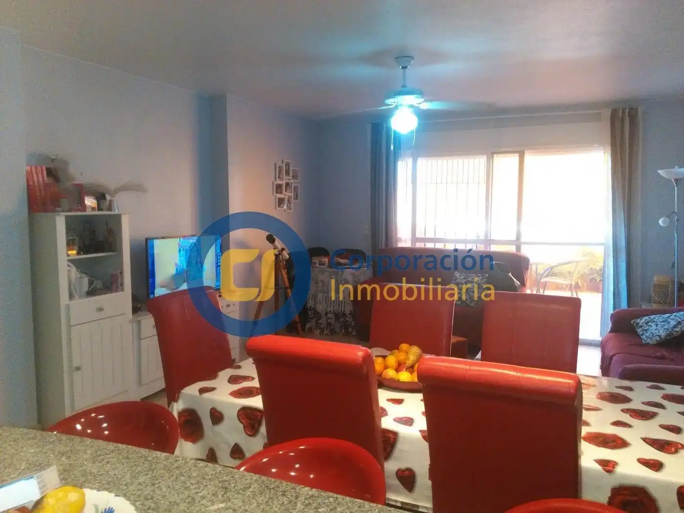 Sala de estar de Ático en venta en Lorca con Aire acondicionado, Calefacción y Jardín privado