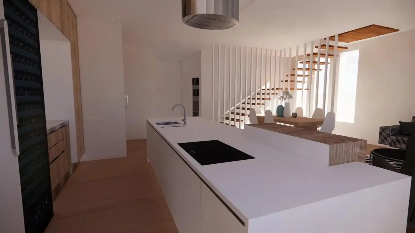 Cuina de Casa o xalet en venda en Tàrrega amb Jardí privat