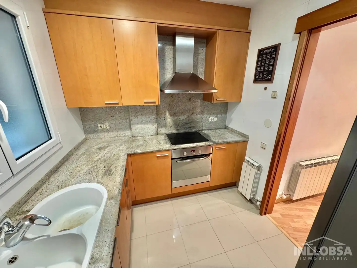 Cocina de Piso de alquiler en Manresa con Aire acondicionado, Calefacción y Parquet