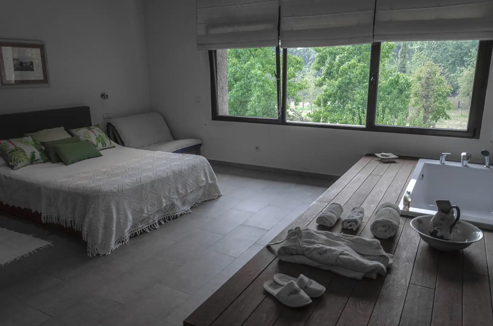 Habitación de Finca rústica en venta en La Adrada  con Jardín privado, Terraza y Piscina