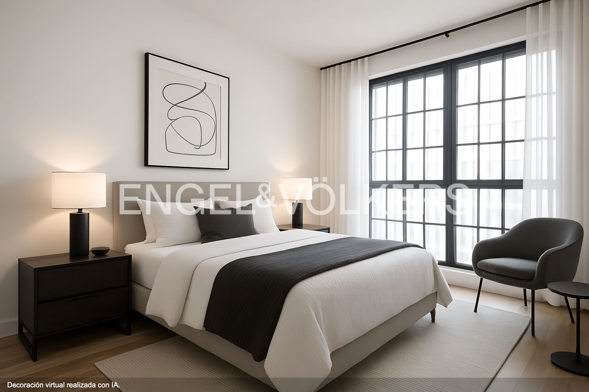 Dormitori de Casa o xalet en venda en Sant Cugat del Vallès amb Aire condicionat, Calefacció i Parquet