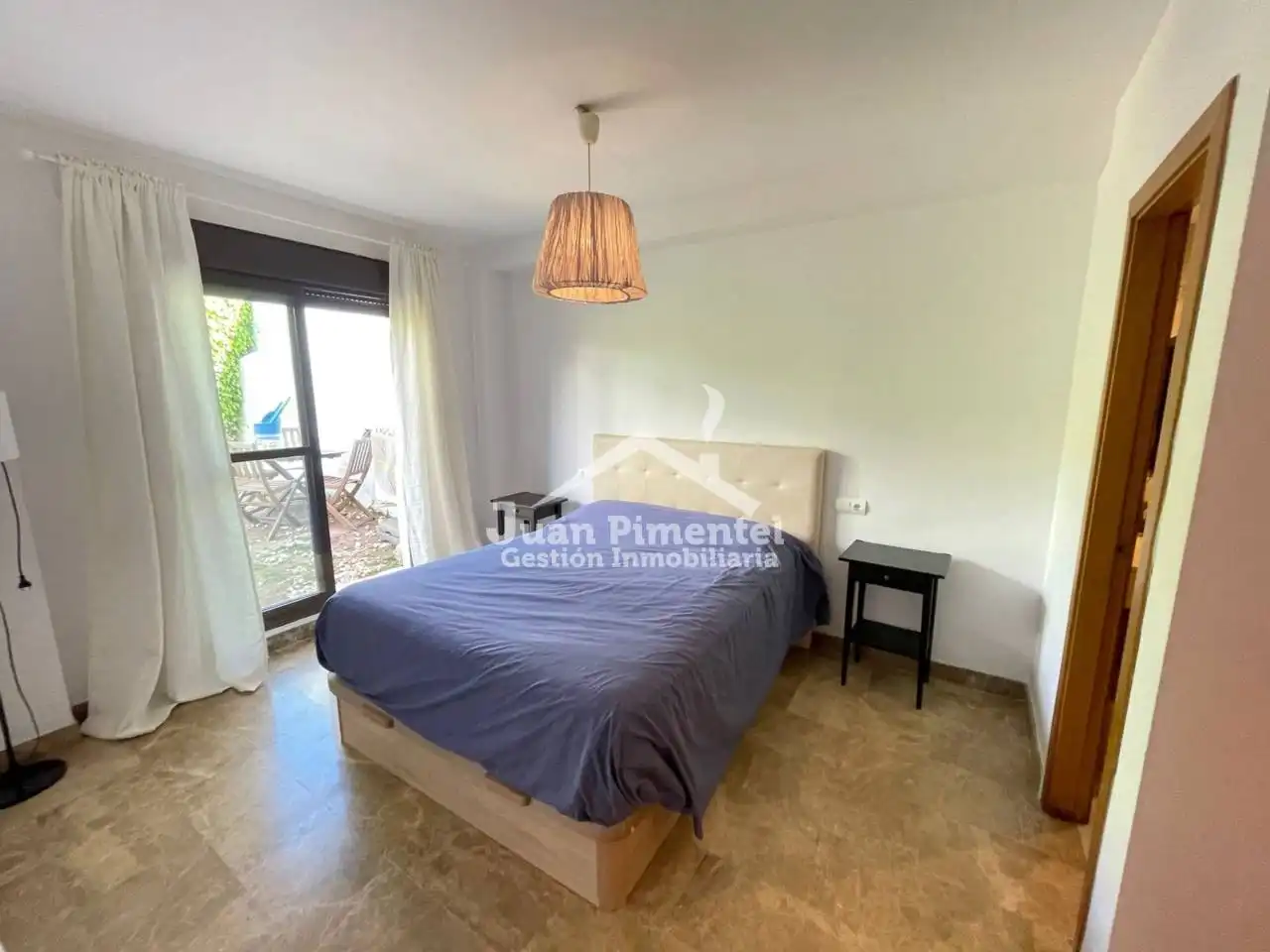 Bedroom of Apartments for sale in Estepona  with Air Conditioner, Private garden and Terrace