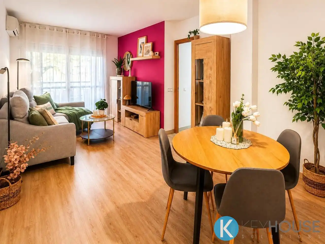 Living room of Flat for sale in San Fernando de Henares  with Air Conditioner, Heating and Terrace
