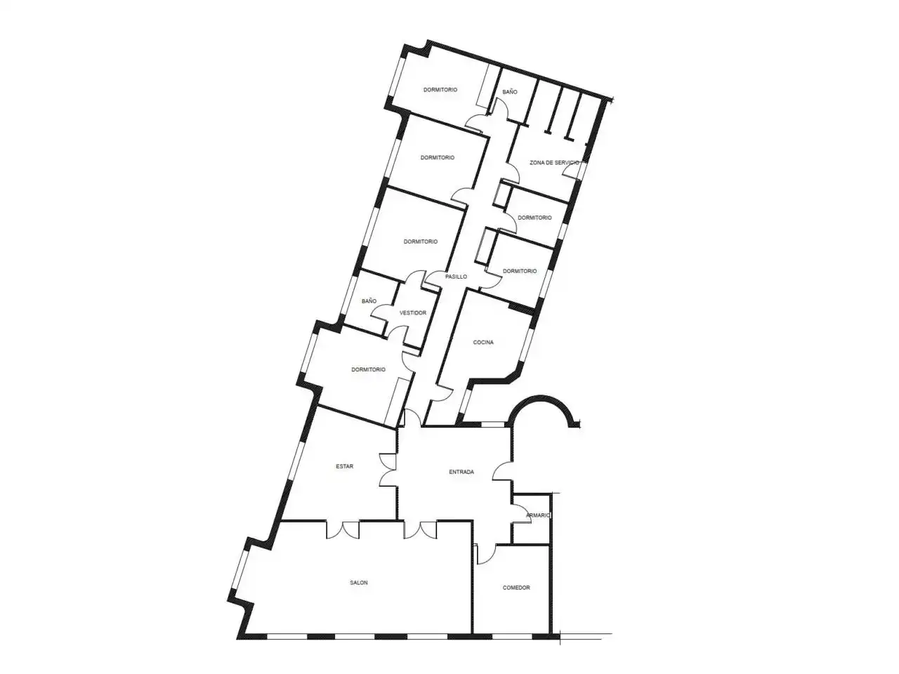 Flat with lift for sale in Calle General Pardiñas, imagen 43