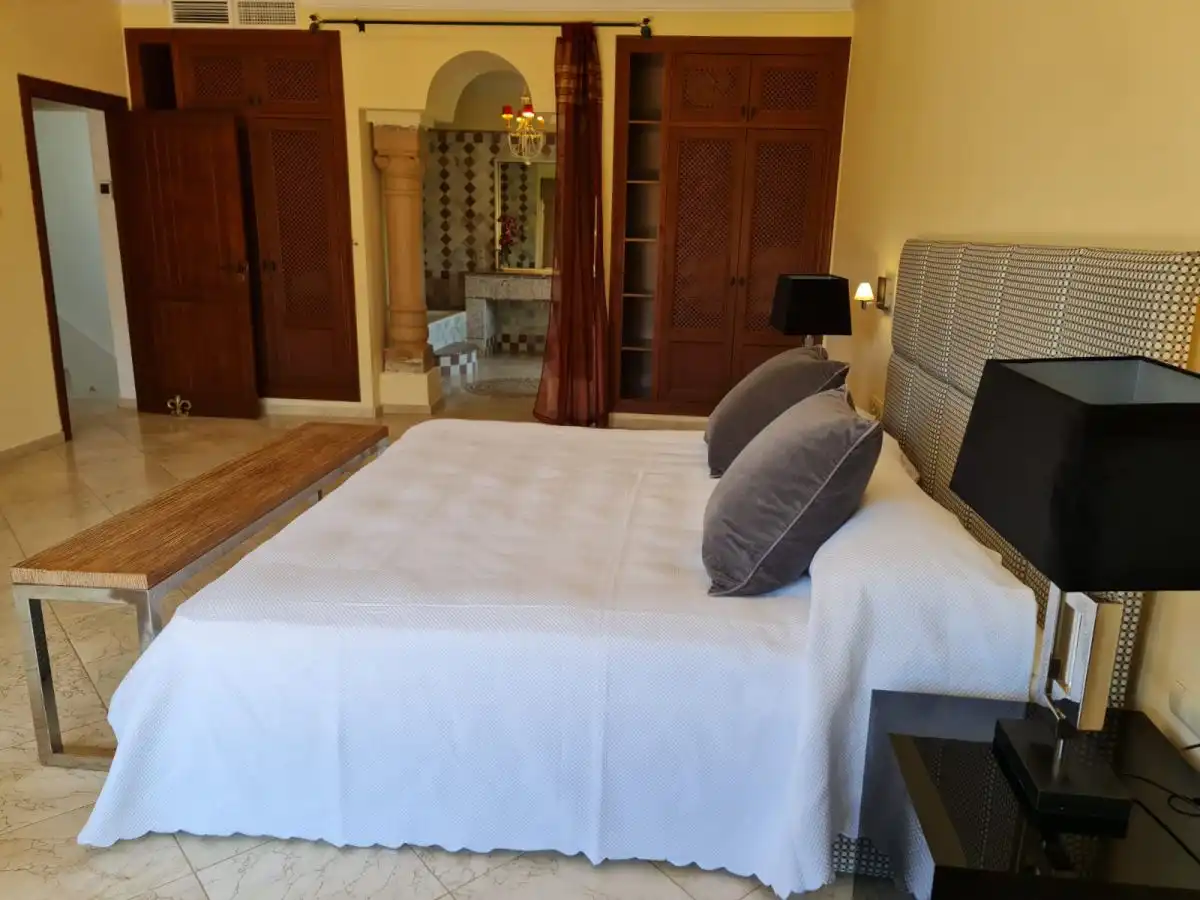 Bedroom of Houses for rent in Estepona  with Private garden and Swimming Pool
