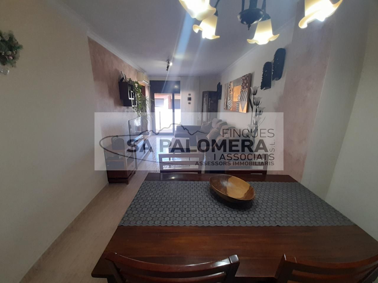 Living room of Duplex for sale in Blanes  with Air Conditioner, Terrace and Furnished