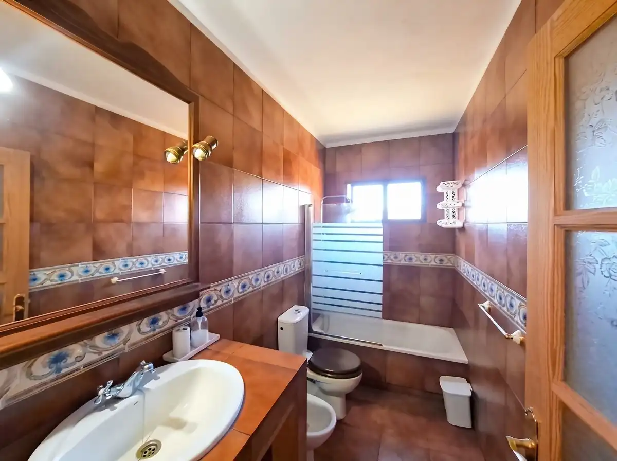 Bany de Casa o xalet en venda en Santa Brígida amb Jardí privat, Terrassa i Traster