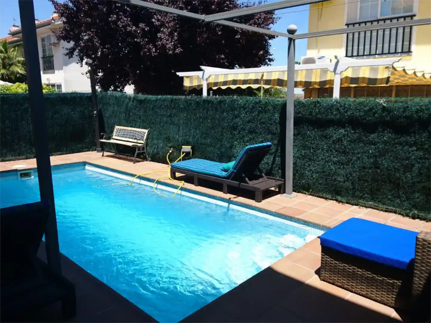 Piscina de Pis per a compartir en Valdemoro amb Aire condicionat, Jardí privat i Parquet