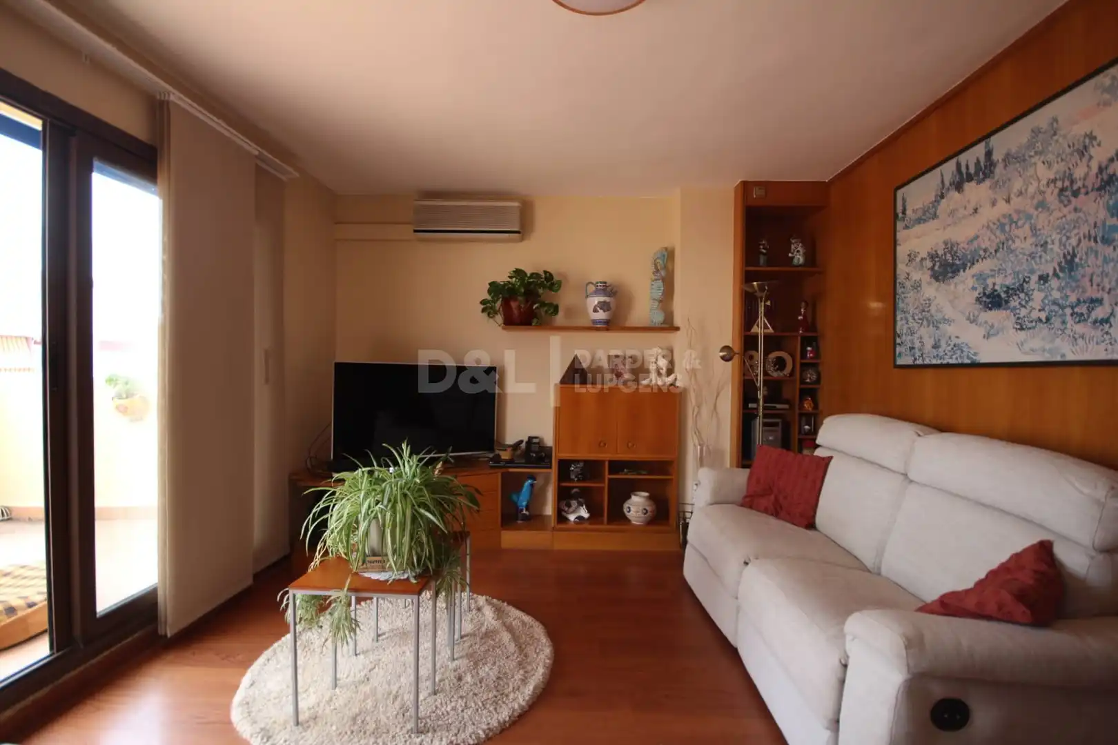 Sala de estar de Ático en venta en Vilanova i la Geltrú con Aire acondicionado, Calefacción y Terraza