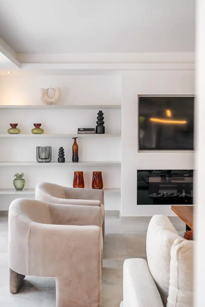 Sala de estar de Casa o chalet en venta en Marbella con Aire acondicionado, Jardín privado y Terraza