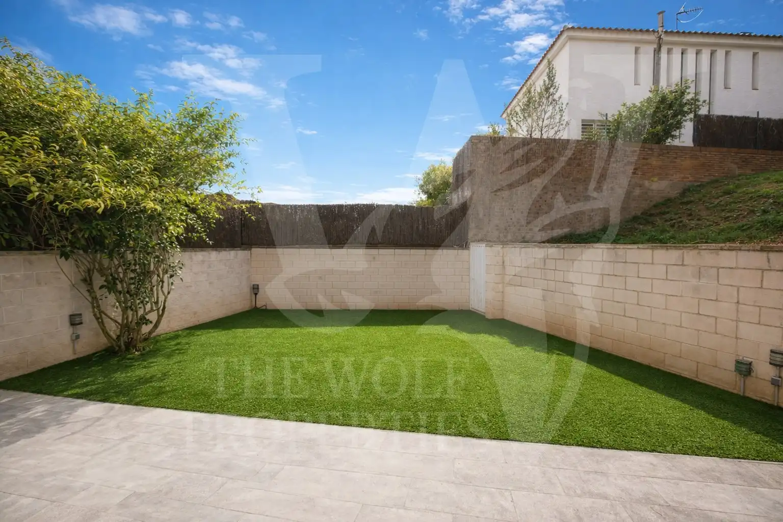Terraza de Casa adosada en venta en Alella con Aire acondicionado, Calefacción y Jardín privado