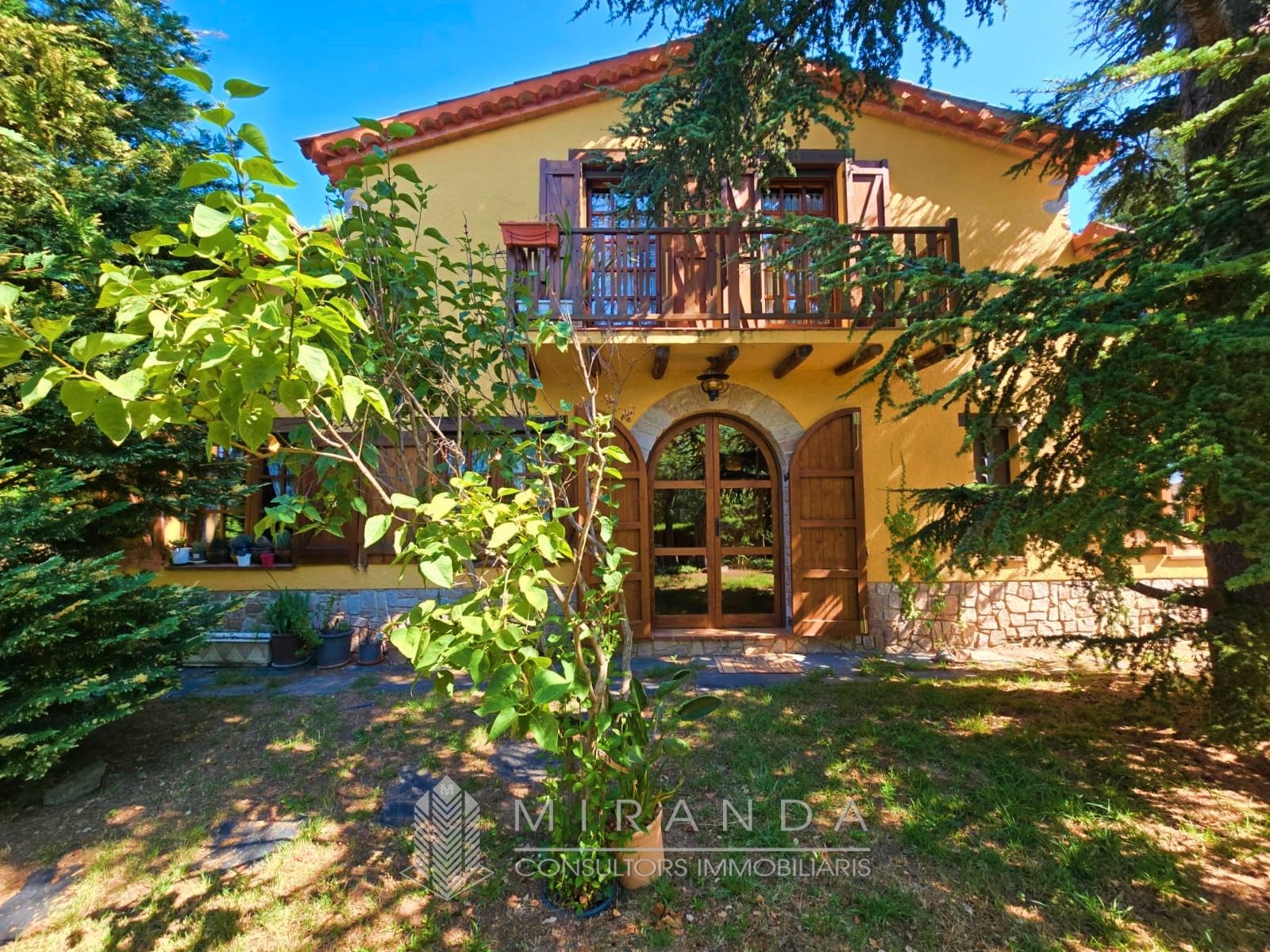 Exterior view of Houses for sale in Riells i Viabrea  with Heating, Private garden and Terrace