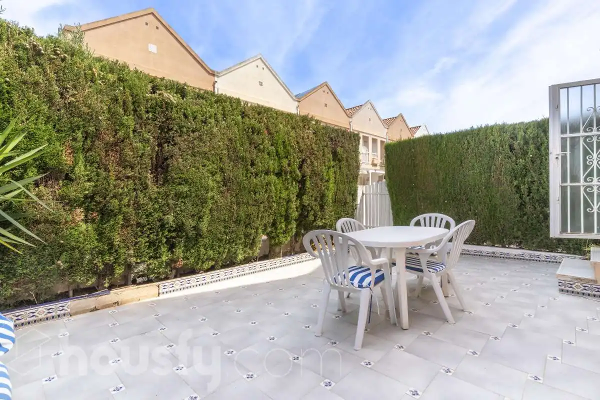 Terrace of Detached homes for rent in Benicasim / Benicàssim  with Air Conditioner, Heating and Terrace