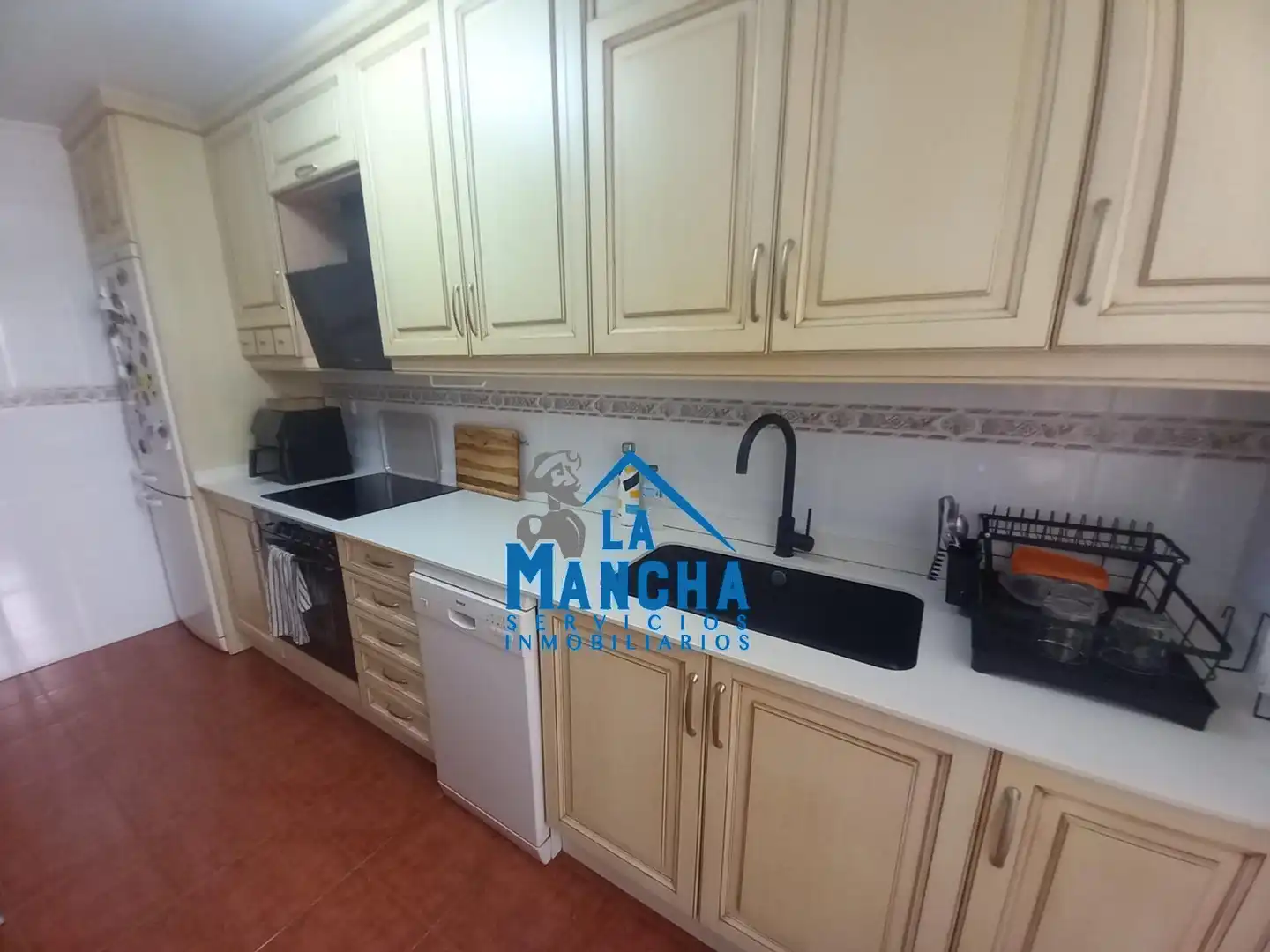Kitchen of Flat for sale in Albacete  with Heating, Storage room and Furnished