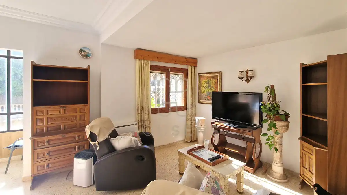 Sala de estar de Casa o chalet en venta en  Palma de Mallorca con Aire acondicionado, Calefacción y Jardín privado