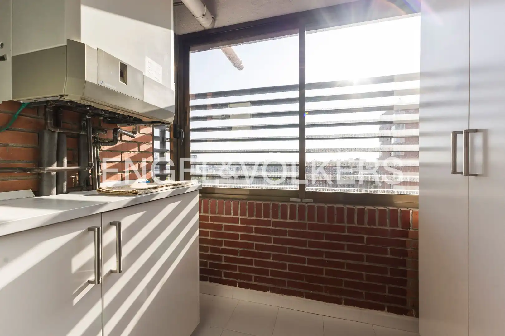 Terraza de Piso de alquiler en Madrid con Aire acondicionado, Calefacción y Jardín privado
