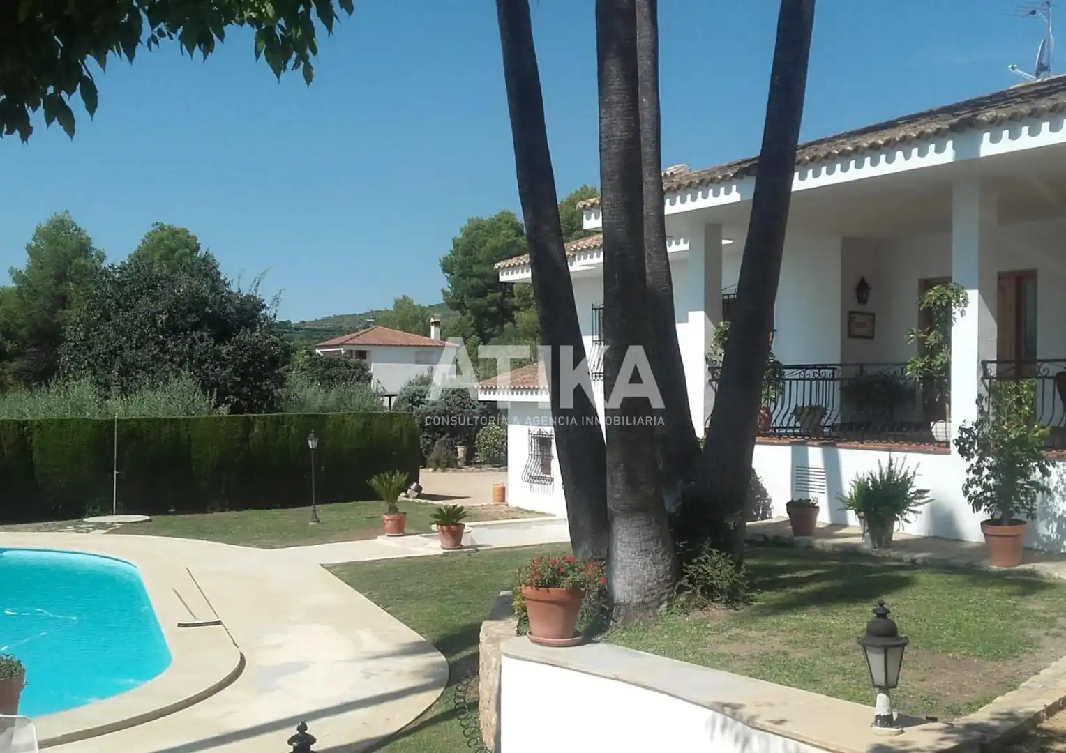 Jardí de Casa o xalet en venda en Ontinyent amb Aire condicionat, Calefacció i Jardí privat