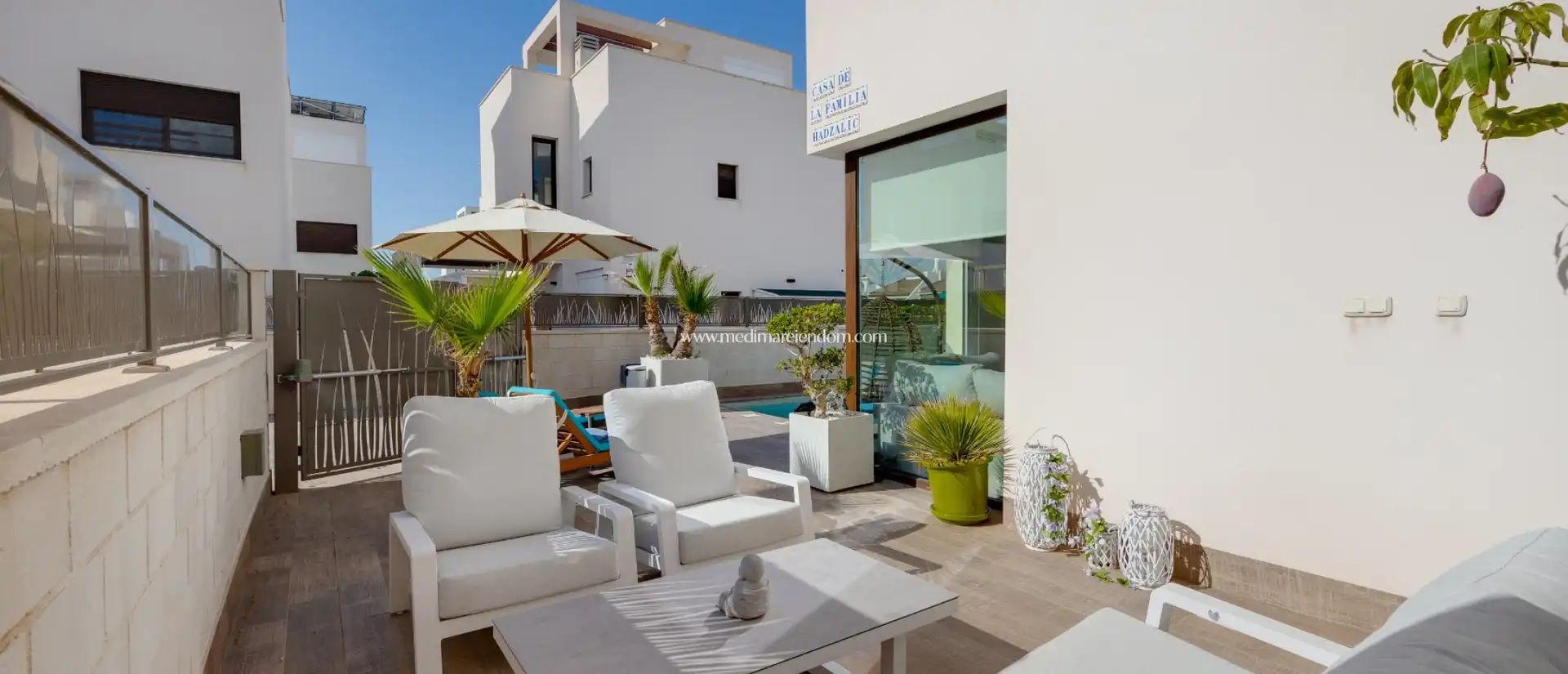 Terrassa de Casa o xalet en venda en Rojales amb Aire condicionat, Calefacció i Jardí privat