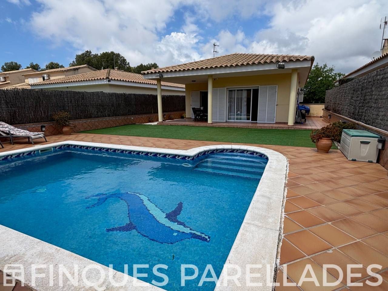Piscina de Casa o xalet en venda en Sant Pere de Ribes amb Calefacció, Jardí privat i Terrassa