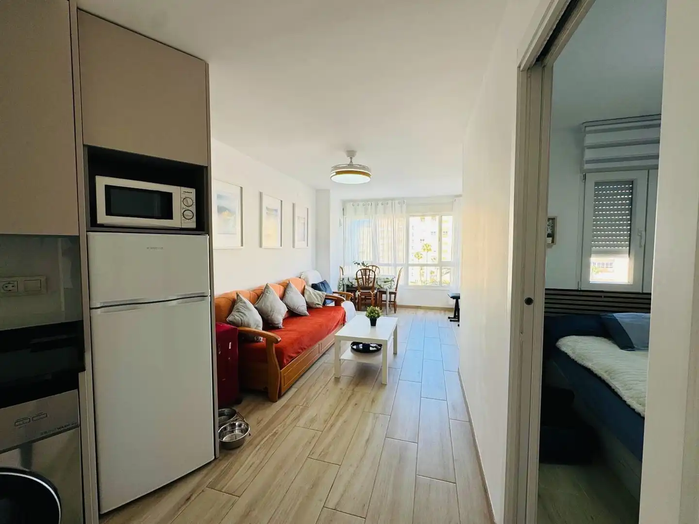 Sala de estar de Estudio en venta en Torrox con Aire acondicionado y Piscina comunitaria