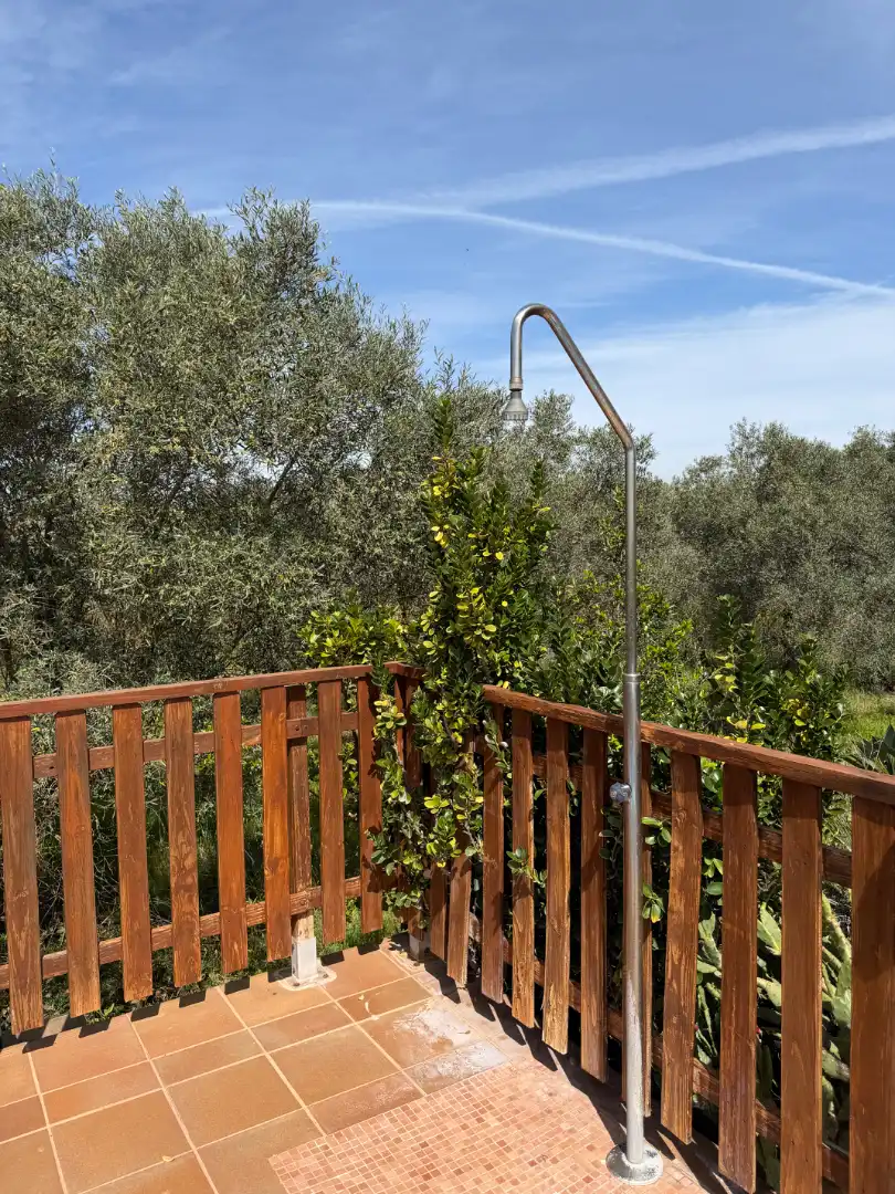 Terraza de Finca rústica de alquiler en Manacor con Aire acondicionado, Calefacción y Jardín privado