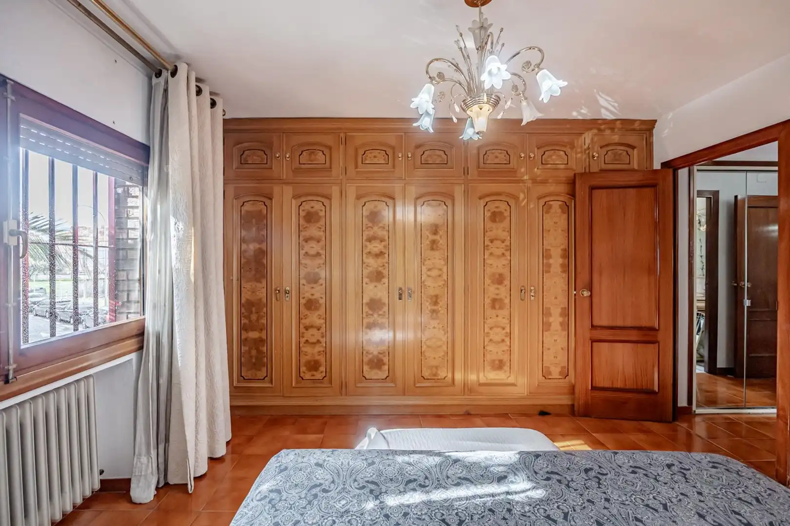 Bedroom of Houses for sale in Madrid  with Heating, Private garden and Terrace