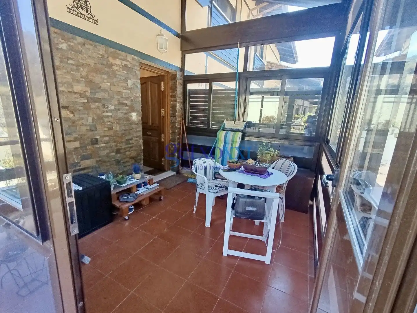 Terrassa de Casa adosada en venda en Plentzia amb Calefacció, Jardí privat i Terrassa