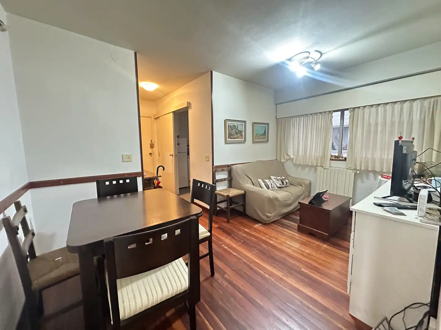 Wohnzimmer von Wohnung zum Verkauf in Santiago de Compostela  mit Heizung und Möbliert