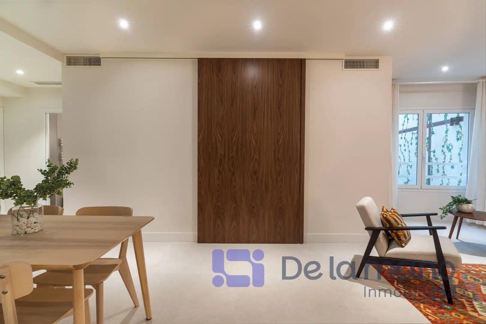 Dining room of Apartments for rent in Madrid  with Air Conditioner, Heating and Furnished