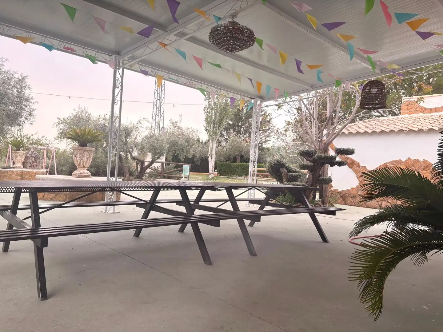 Terraza de Finca rústica en venta en Pozo Alcón con Aire acondicionado, Jardín privado y Terraza
