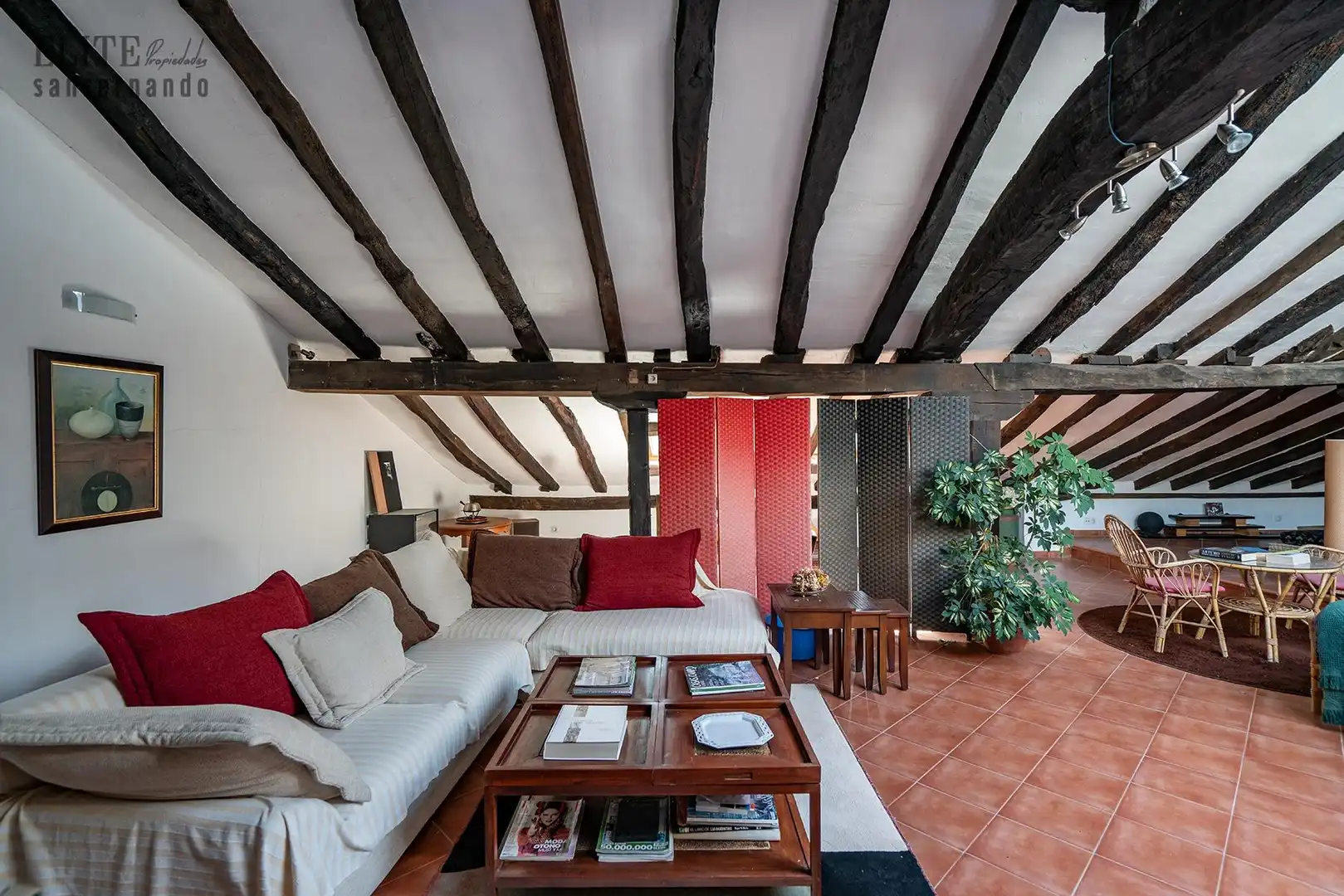 Sala de estar de Casa o chalet en venta en Puente Viesgo con Calefacción, Jardín privado y Terraza