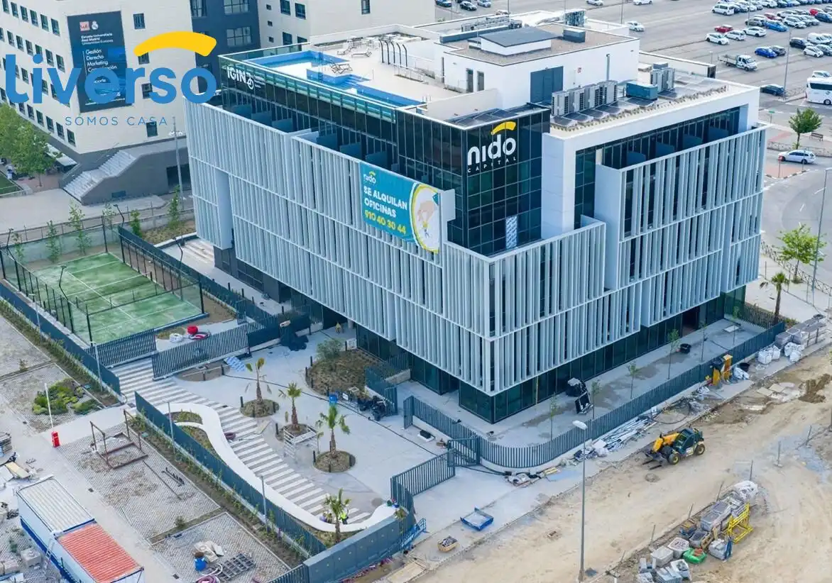 Vista exterior de Oficina en venta en La Moraleja con Aire acondicionado, Calefacción y Terraza