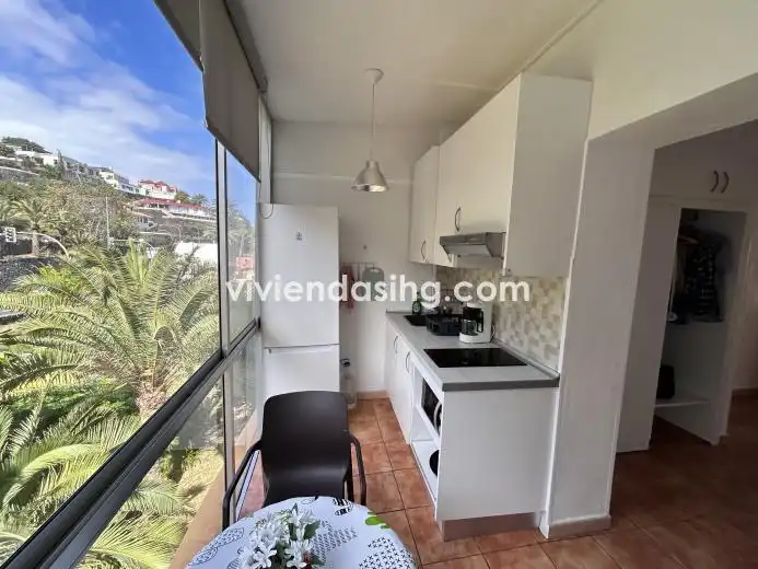 Küche von Wohnung zum Verkauf in Puerto de la Cruz mit Terrasse, Möbliert und Gemeinschaftspool