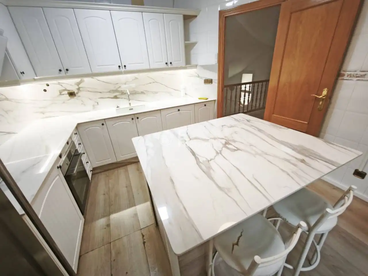 Cocina de Casa adosada en venta en Benavent de Segrià con Aire acondicionado, Calefacción y Jardín privado