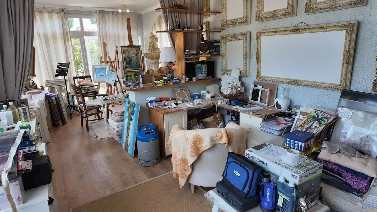 Comedor de Casa o chalet en venta en L'Alfàs del Pi con Aire acondicionado, Calefacción y Jardín privado