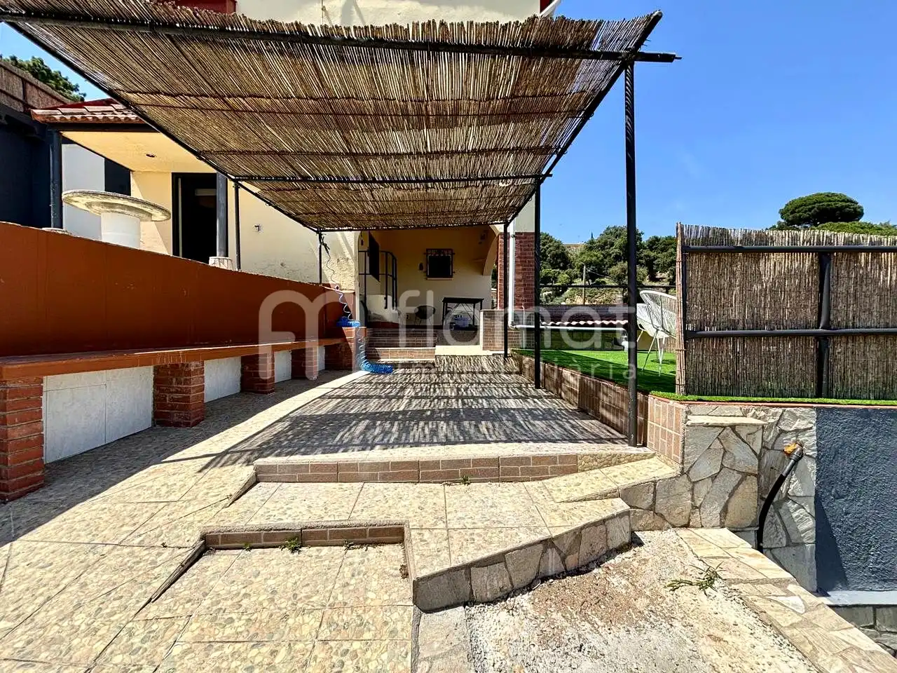 Terraza de Casa o chalet en venta en Tordera con Aire acondicionado, Jardín privado y Piscina