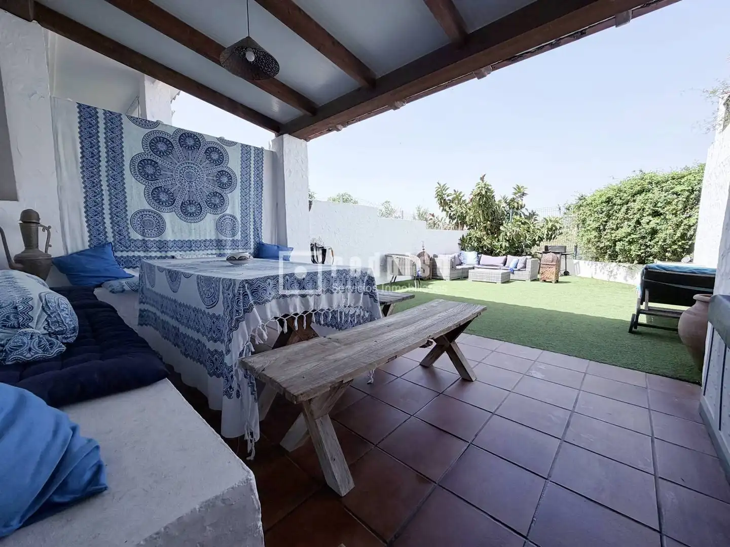 Terraza de Casa o chalet en venta en Rincón de la Victoria con Aire acondicionado, Terraza y Amueblado