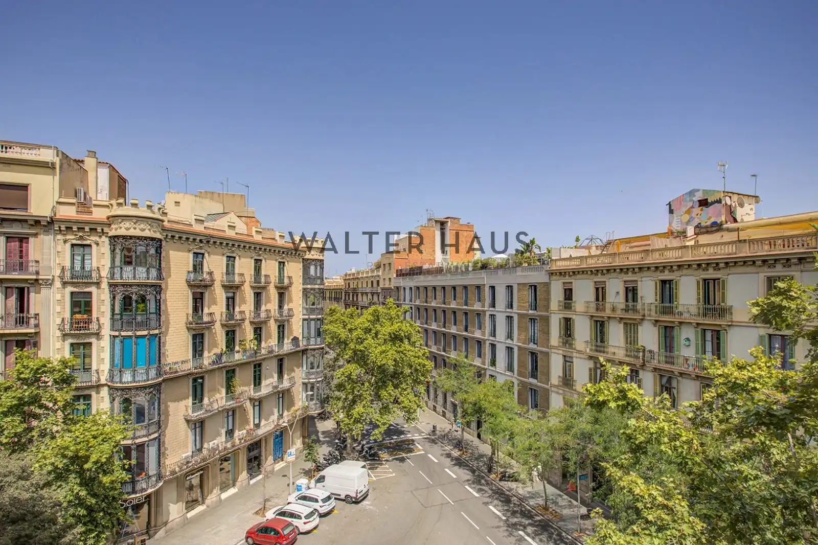 Exterior view of Flat for sale in Barcelona  with Air Conditioner, Terrace and Balcony