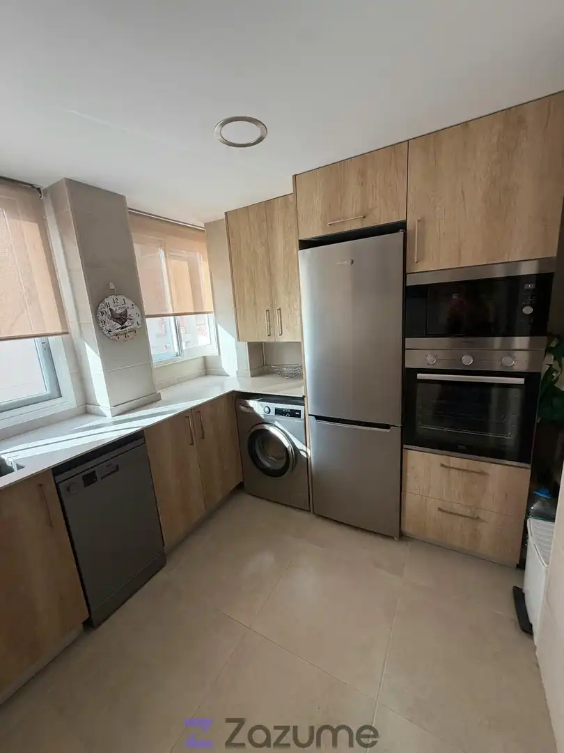 Kitchen of Flat for rent in Piles  with Air Conditioner, Heating and Furnished