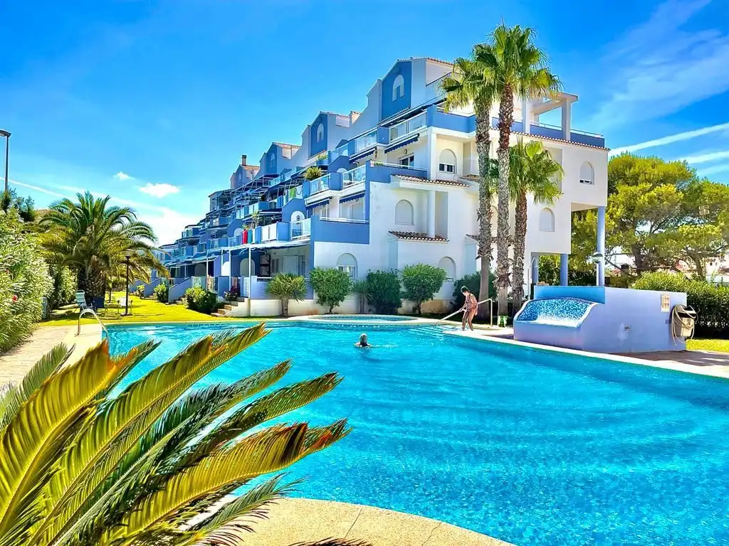 Swimming pool of Apartments for sale in Dénia  with Air Conditioner, Heating and Terrace