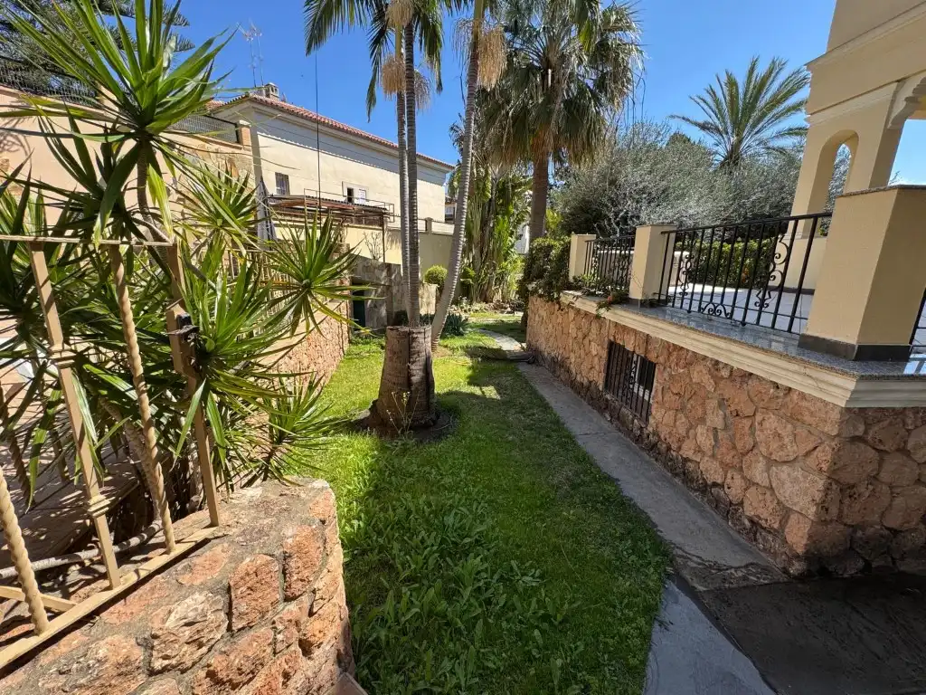 Garden of Houses for rent in Torremolinos  with Air Conditioner, Private garden and Terrace