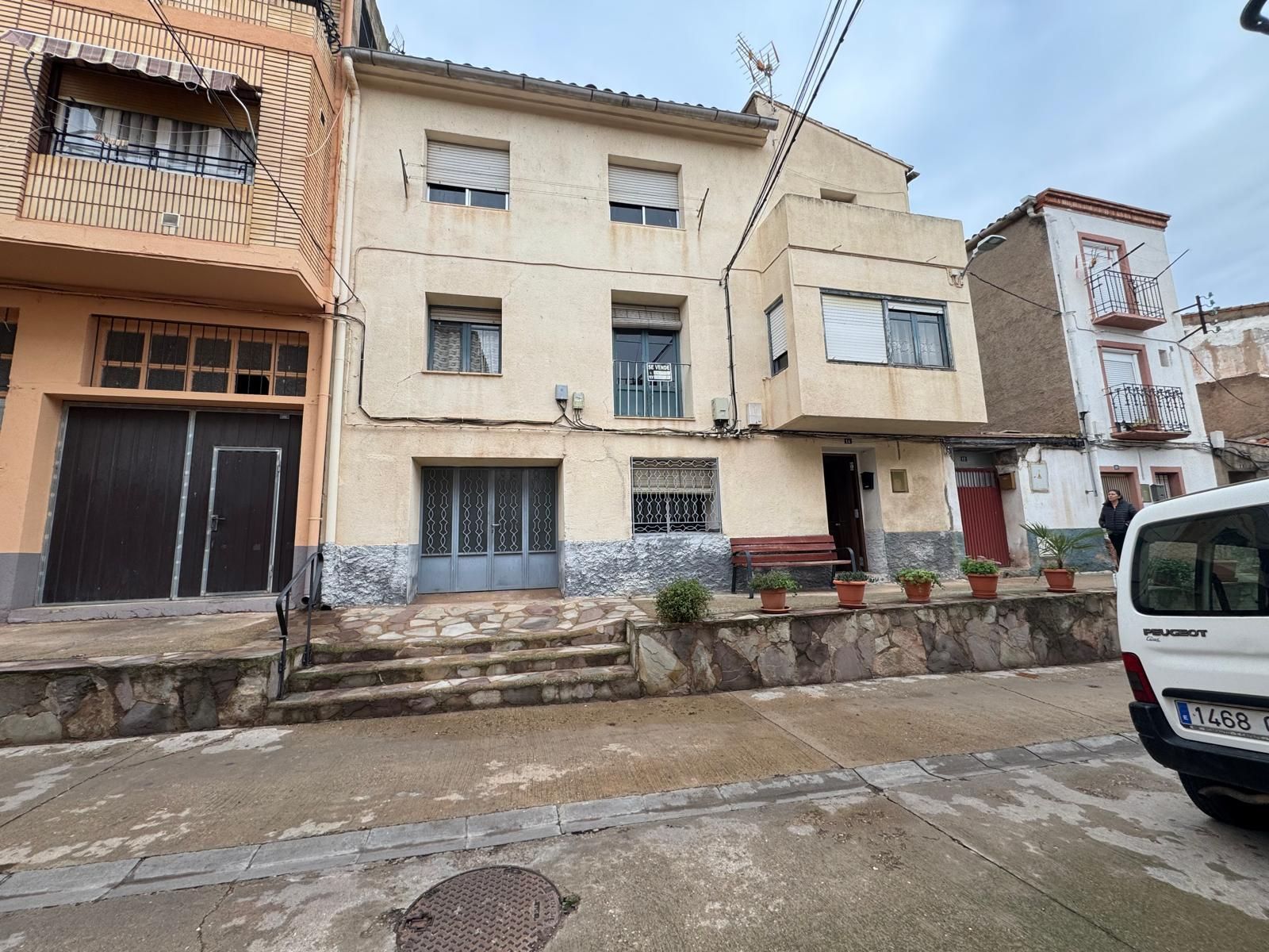Exterior view of Country house for sale in Brea de Aragón  with Terrace